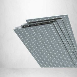 Lam estriada 2,50 mm x 1,000 x 3,000