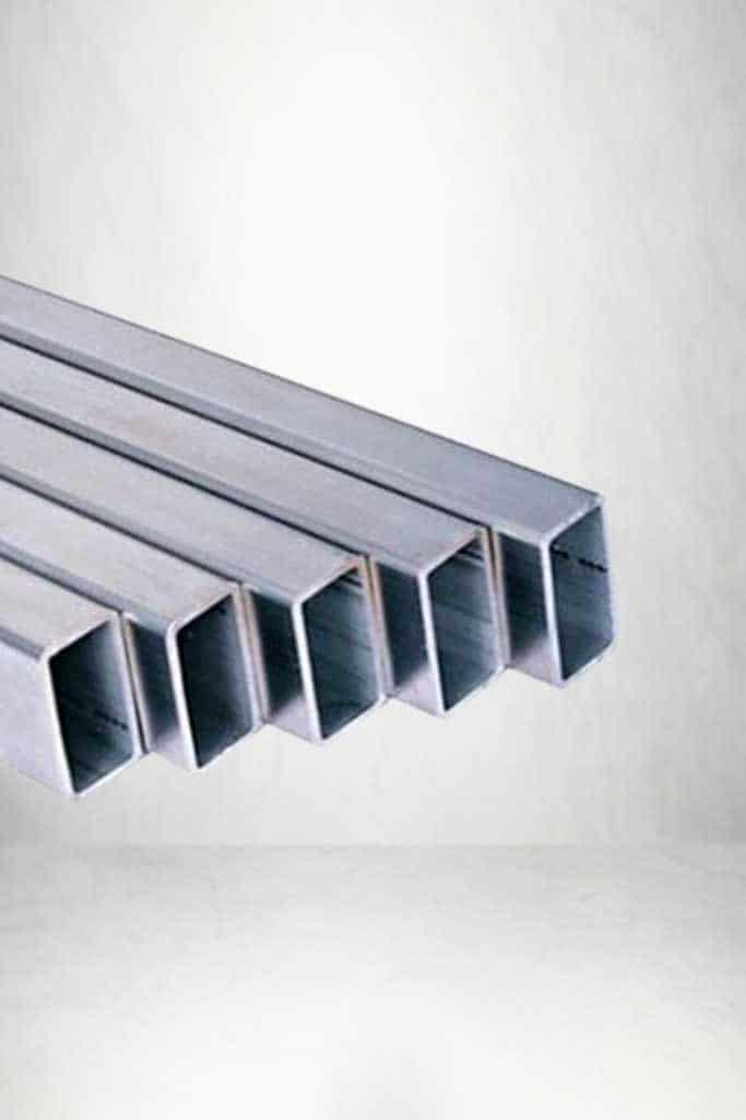 Tubo rec. 4" x 1,1/2" x 1,50 mm x 6 mts