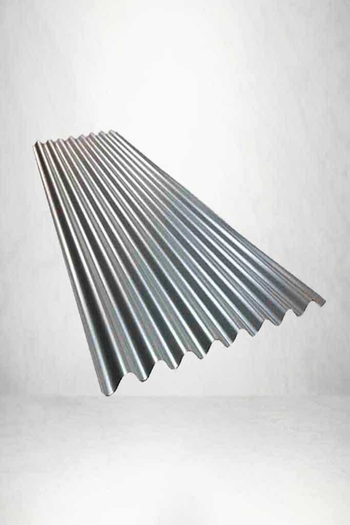 Lam zinc galv. Cal. 0,17 x 0,80 x 3,66 mts